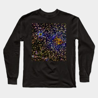 Black Panther Art - Glowing Edges 49 Long Sleeve T-Shirt